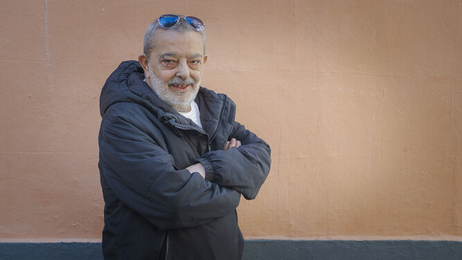 Rafael Jurado 'El Congui' en la calle Plocia.