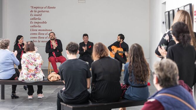 Jesuli Carrillo cierra en la casa natal de Camarón las actuaciones del Día Internacional del Flamenco en San Fernando.