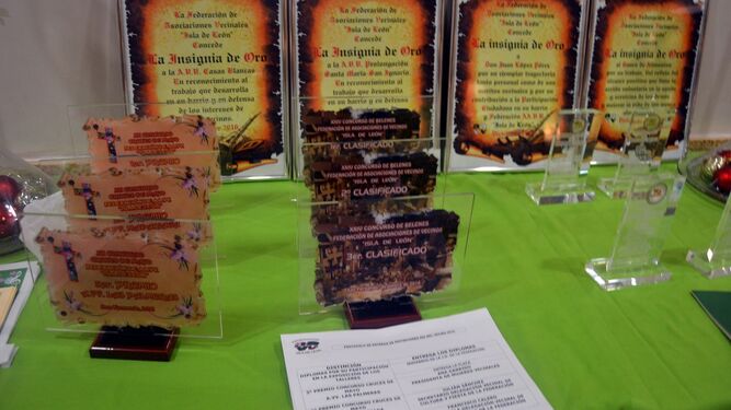 Premios y distinciones de la Federación de Asociaciones de Vecinos Isla de León, en edición anterior.