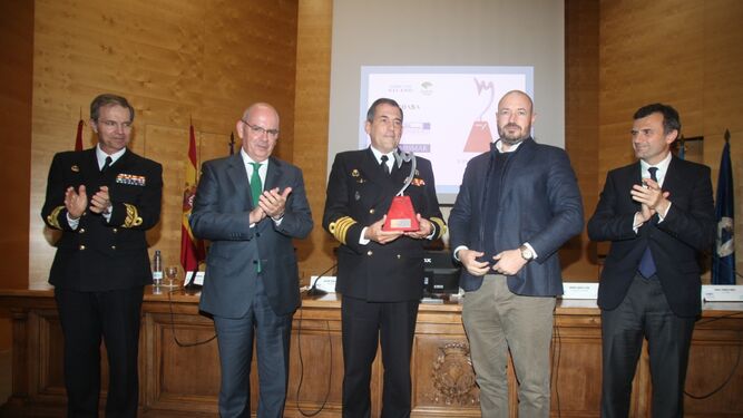 Acto de entrega del premio de La11MIL al Juan Sebastián Elcano.