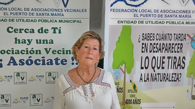 Vox El Puerto  agradece públicamente la labor de Milagros Muñoz, 'Uchi', al frente de la Flave.