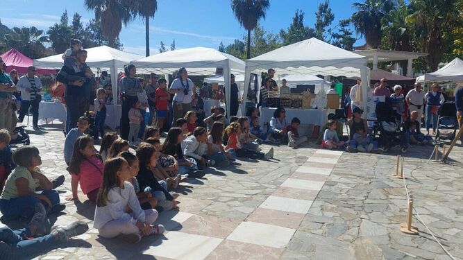 Celebración de  Art Sierra de Cádiz el pasado octubre en Ubrique