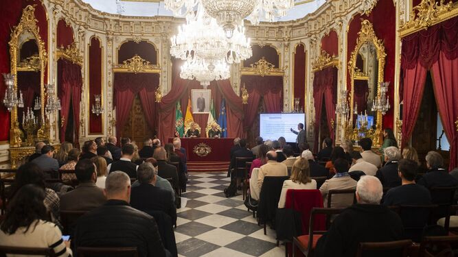 Presentación del proyecto en el Palacio Provincial.