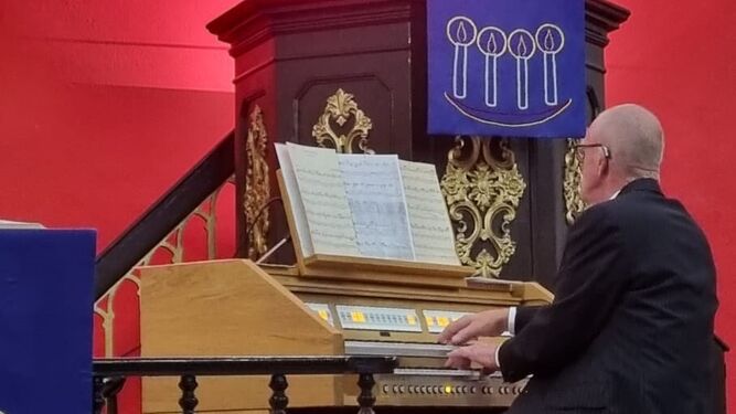 Concierto navideño de órgano de Martin Bulthuis en la iglesia protestante de San Fernando