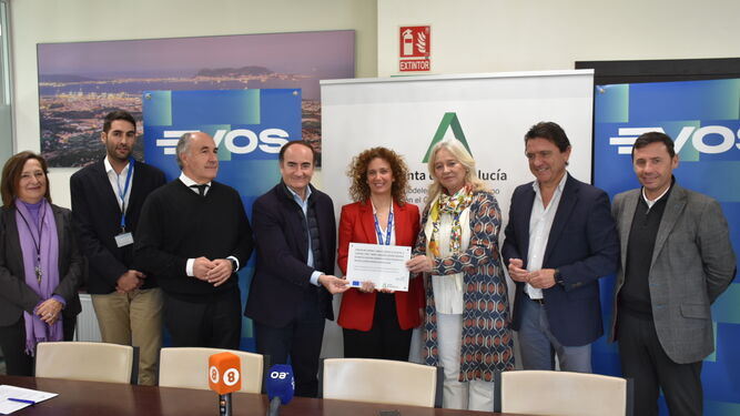 Presentación de la concesión de las ayudas para paliar el sobrecoste energético en Algeciras.