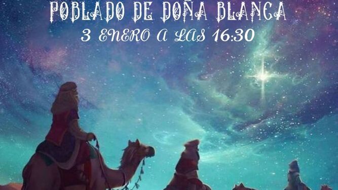 El poblado de Doña Blanca ha adelantado su cabalgata de Reyes para este miércoles.