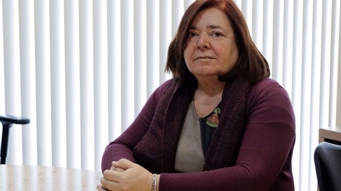 La secretaria general del PSOE local, Cándida Verdier.