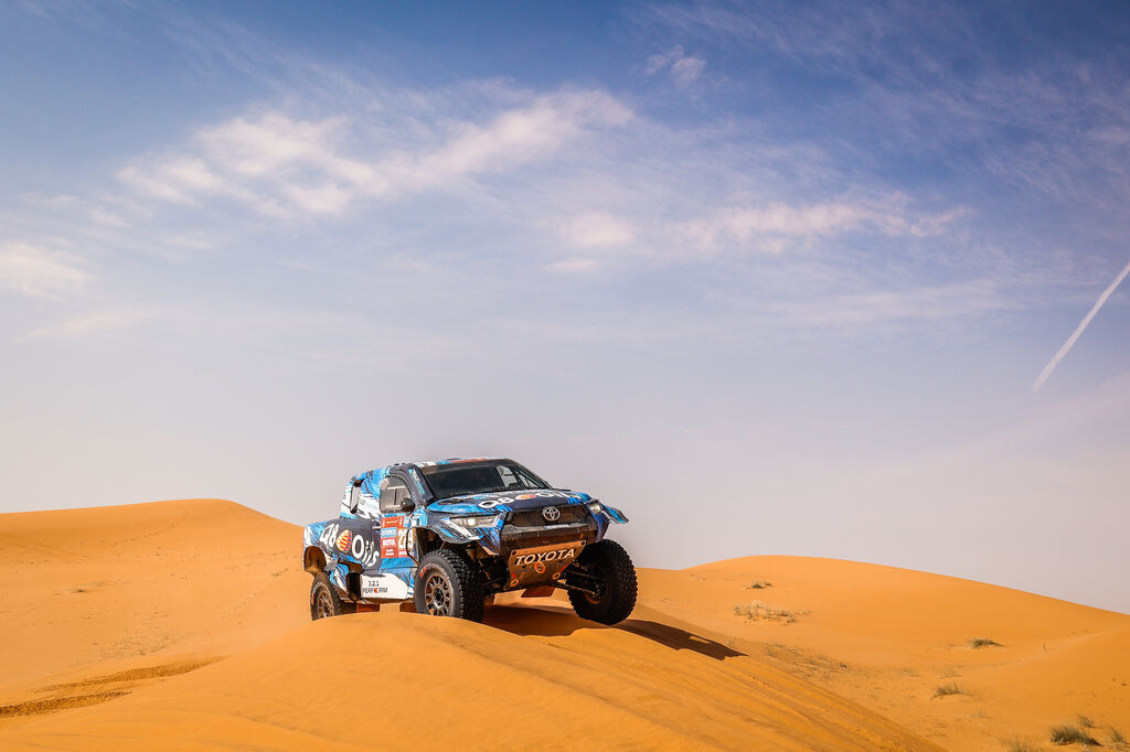 Las mejores fotos de la etapa del Rally Dakar