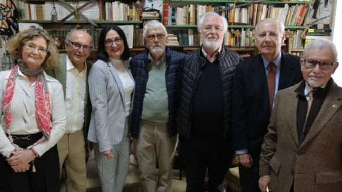 Ana Sofía Pérez Bustamante, Pablo Berenguer, Elena Martínez, Manuel Ramos, Enrique Montiel, José Enrique de Benito y Antonio Bocanegra.