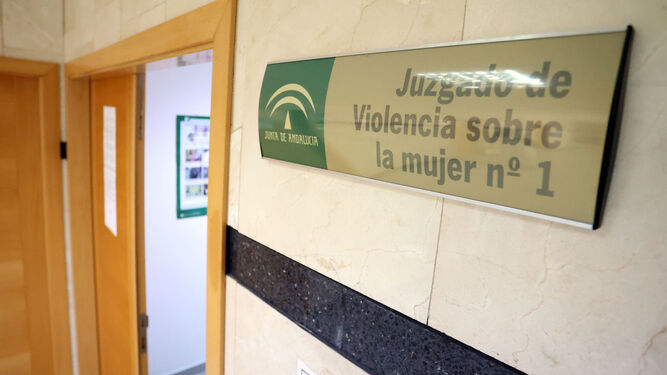 Interior del Juzgado de Violencia sobre la Mujer de Jerez.
