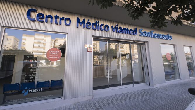Nuevo centro médico de Viamed que ha abierto sus puertas en San Fernando.