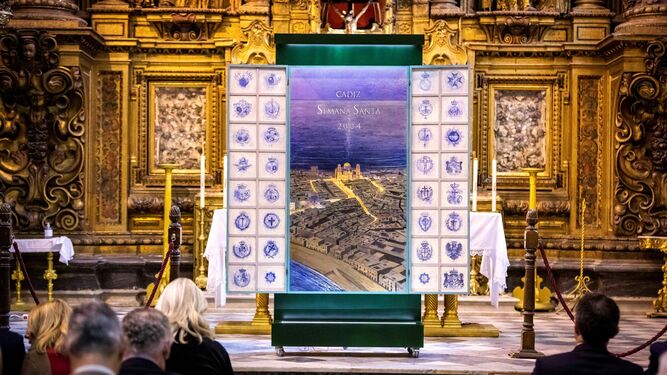 Presentación del cartel de la Semana Santa de Cádiz 2024.