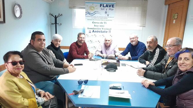 La Flave y Unión Portuense han mantenido un encuentro dentro de la ronda de contactos de la federación vecinal con los distintos partidos politicos.
