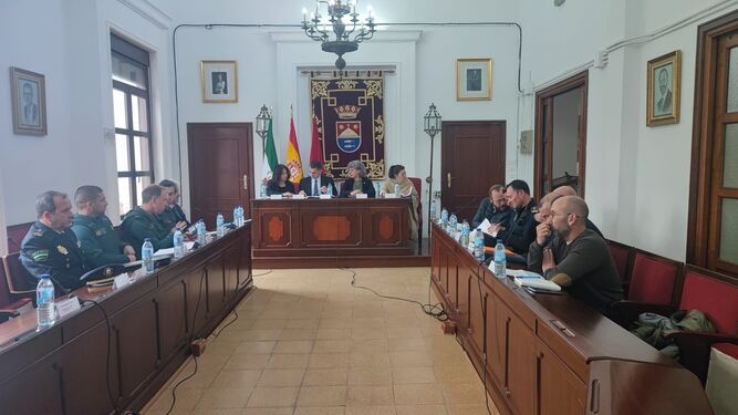 El alcalde y la subdelegada del gobierno presidieron la Junta Local de Seguridad de Barbate.