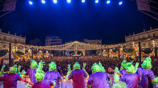 'El Grinch de Cai' en el Carnaval de San Fernando.