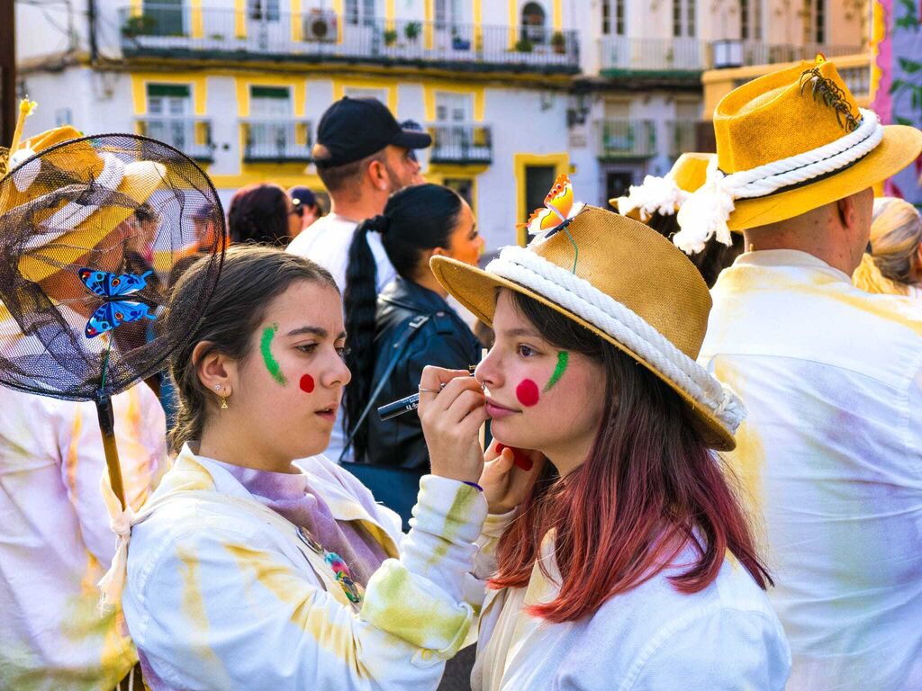 Carnaval para el p&uacute;blico infantil en San Fernando, en im&aacute;genes