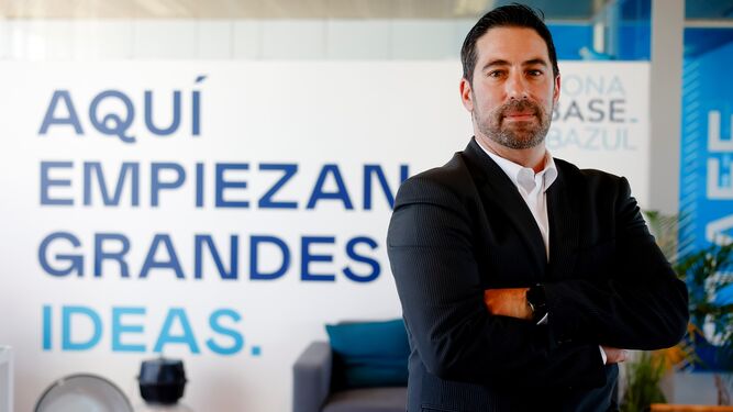 Borja Tinao, responsable de Tecnología Digital e Innovación en Capgemini Engineering y director del Laboratorio de Industria Inteligente inaugurado en la Zona Franca de Cádiz.