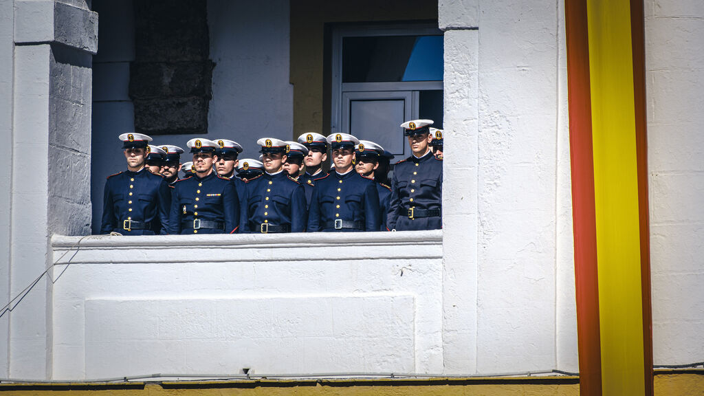Parada Militar por el 487&ordm; aniversario de Infanter&iacute;a de Marina.