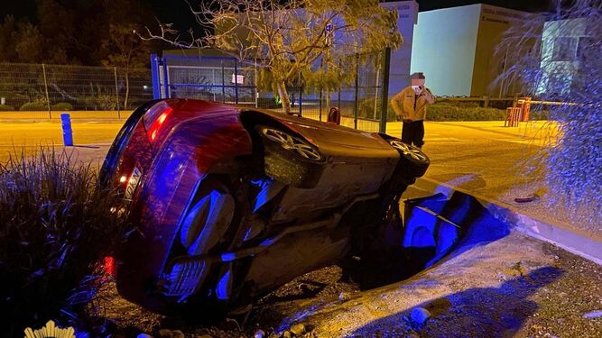 Accidente de tráfico en Puerto Real