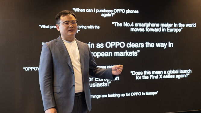 Bingo Liu, CEO de Oppo Europa.