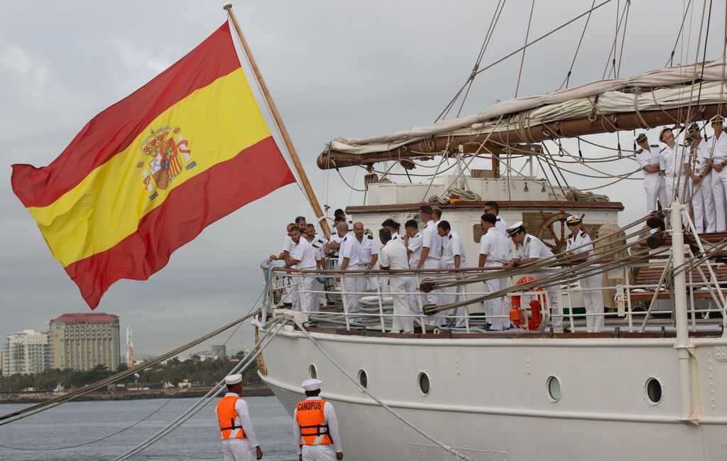 Armada: Las im&aacute;genes del 'Juan Sebasti&aacute;n de Elcano' en Santo Domingo