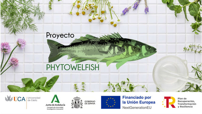 El cartel del proyecto 'Phytowelfish'.