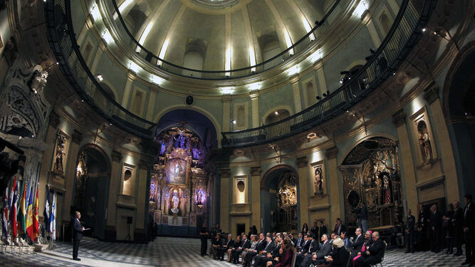 El interior del Oratorio de San Felipe Neri, en una imagen de archivo.