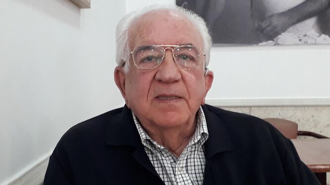 Andrés Sánchez nació en San Fernando en 1941 pero lleva casi 60 años residiendo en Chiclana.errible”