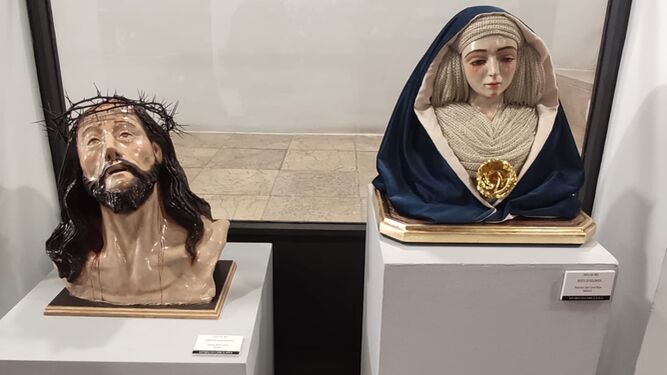 Piezas de Arte Sacro del taller de escultura de de Luis Rodríguez