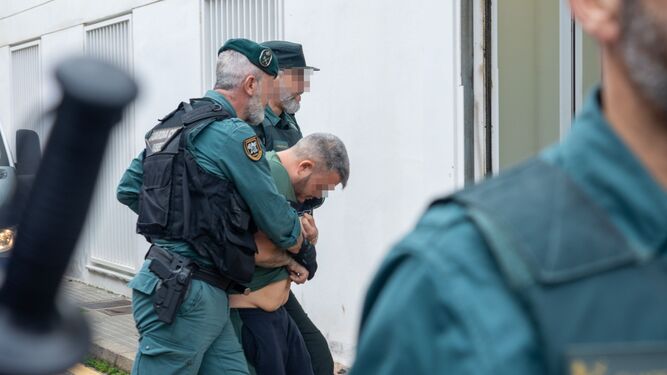 Uno de los detenidos por arrollar con una narcolancha a una zódiac de la Guardia Civil.