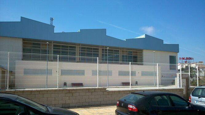 El pabellón de la Angelita Alta, que acogerá el campus internacional de baloncesto.