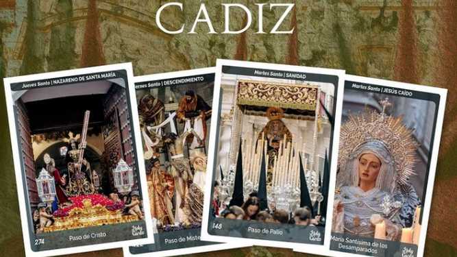 Las 'Holy Cards' llegarán a Cádiz para la Semana Santa de 2025