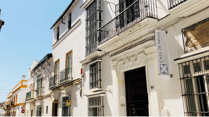 El centro de arte Casa de Indias, situada en la antigua casa de Pedro Muñoz Seca.