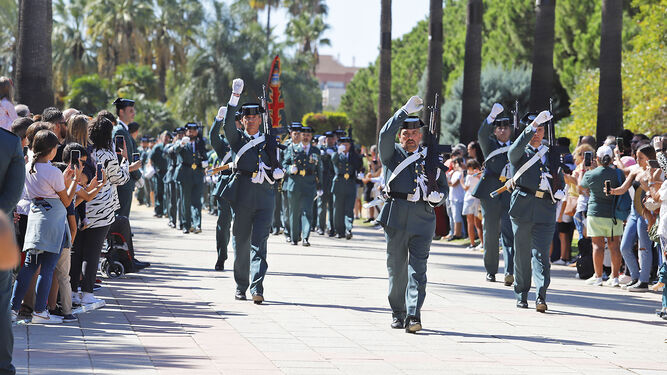Desfile de la Guardia Civil.